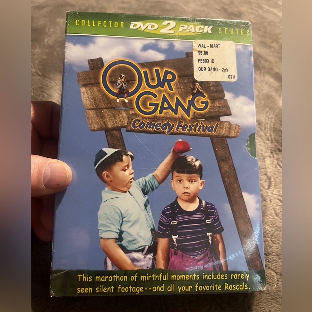 Our Gang The Little Rascals Greatest Hits & Comedy Festival DVD 2 pack Series